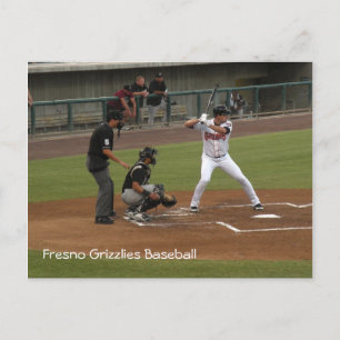 Fresno Grizzlies Baseball Vykort