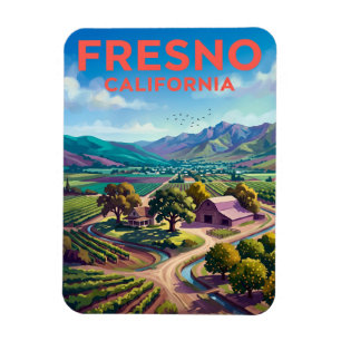 Fresno, Kalifornien Kalifornien Magnet