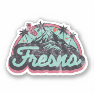 Fresno, Kalifornien Klistermärken