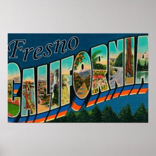 Fresno, Kalifornien - Stora Brev Scenes 2 Poster