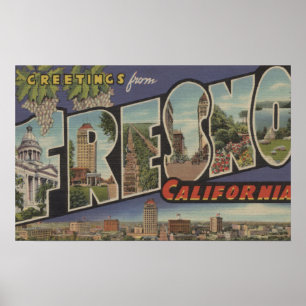 Fresno, Kalifornien - Stora Brev Scenes Poster