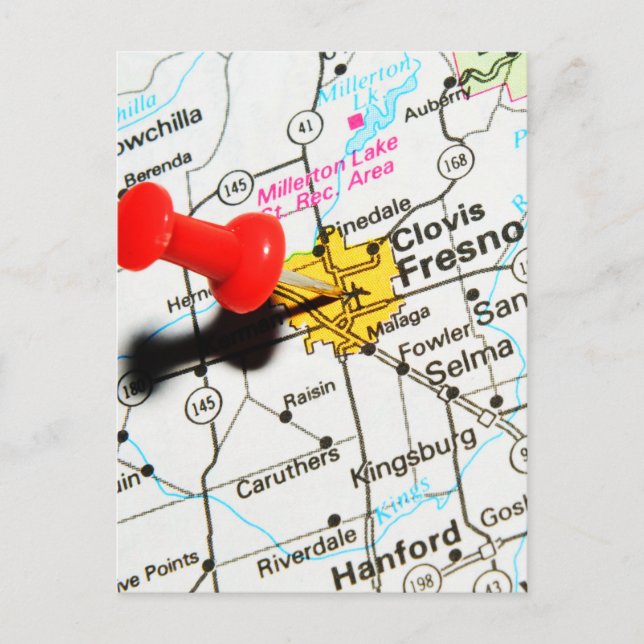 Fresno, Kalifornien Vykort (Framsida)