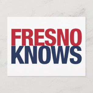 Fresno Knows Vykort