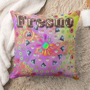 Fresno Lucky Golden Pillow Kudde