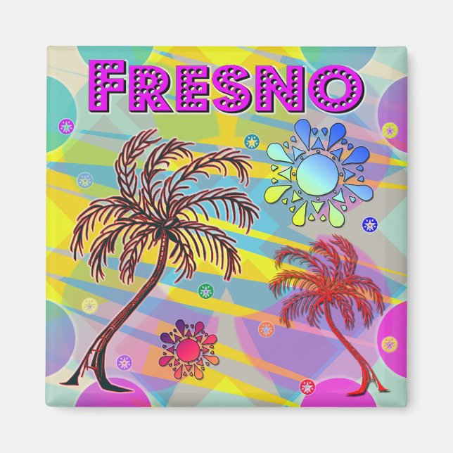 Fresno Lycklig och Hope Magnet (Framsidan)