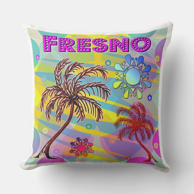 Fresno Lycklig och Hope Pillow Kudde (Framsida)