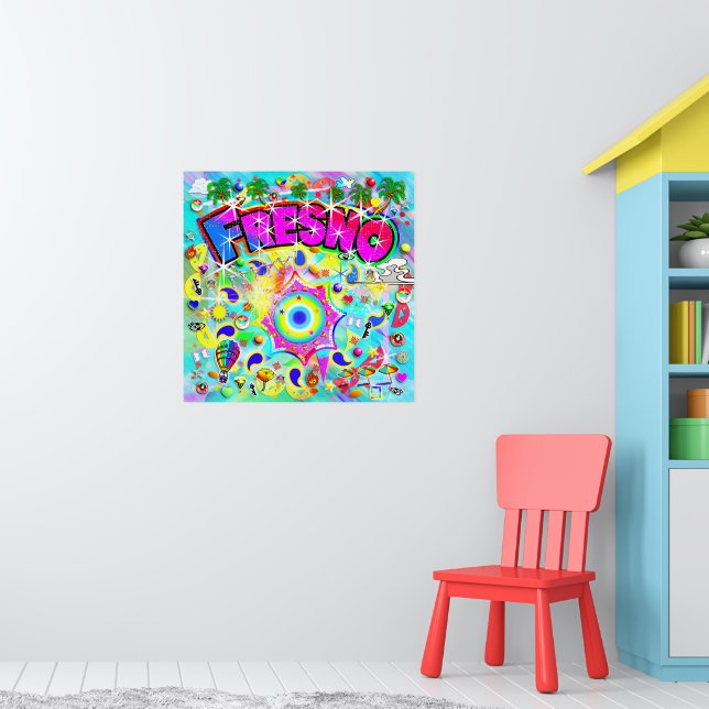 Fresno Mystic Dans Poster (Barnkammare 1)