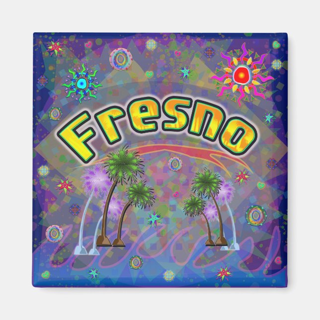 Fresno Noble Voyage Magnet (Framsidan)