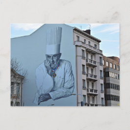 Fresque Paul Bocuse - Mur peint - Lyon Vykort