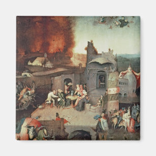 Frestelse av Sanktt Anthony, c.1500 Magnet