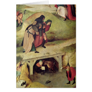 Frestelse av St Anthony Hälsningskort