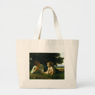 Frestelse William-Adolphe Bouguereau Jumbo Tygkasse