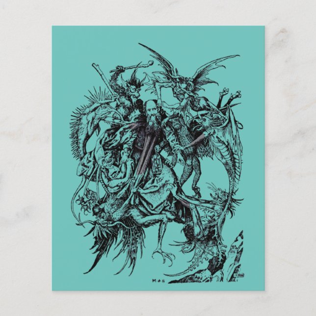 Frestelsen av Sankt Antonios den store (Framsida)