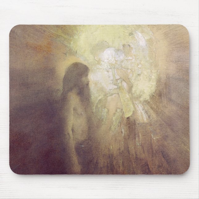 Frestelsen av St Anthony, 1883 Musmatta (Framsidan)