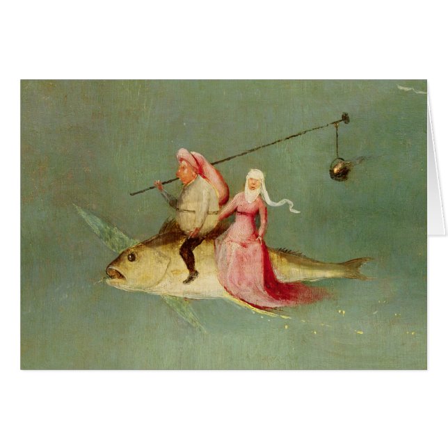 Frestelsen av St Anthony 2 Hälsningskort (Framsidan Horizontal)