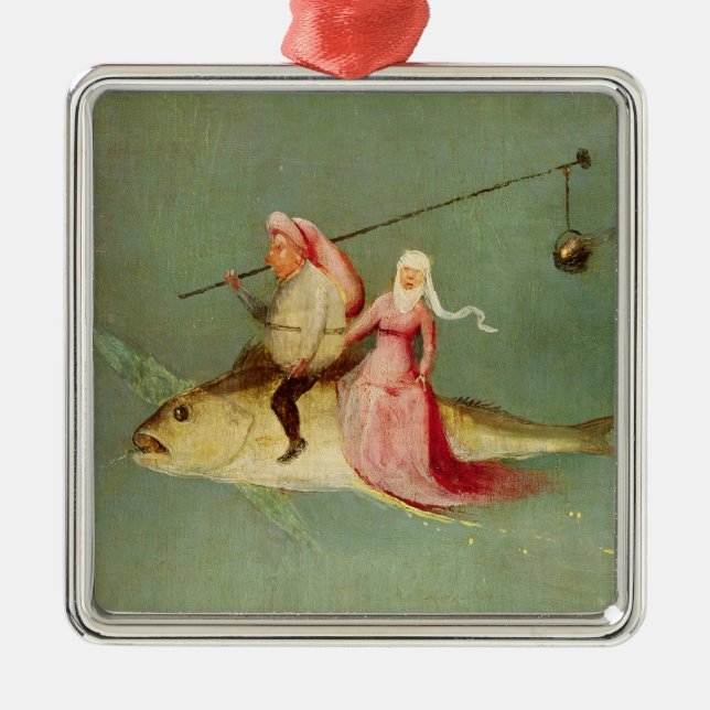 Frestelsen av St Anthony 2 Julgransprydnad Metall (Framsidan)