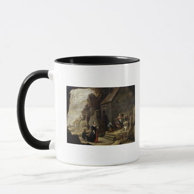 Frestelsen av St Anthony 2 Mugg (Vänster)