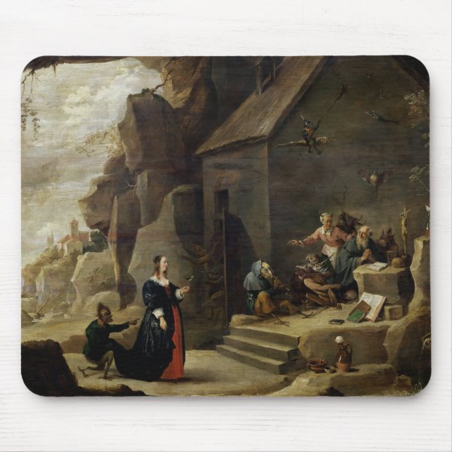 Frestelsen av St Anthony 2 Musmatta (Framsidan)