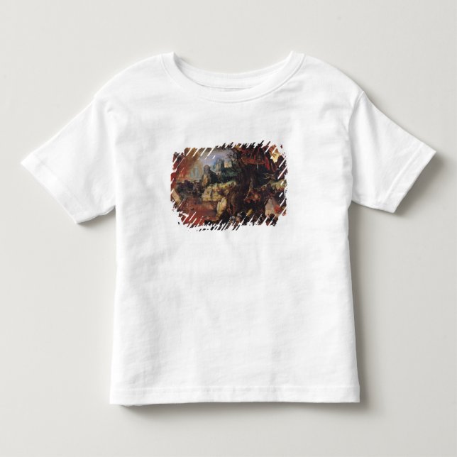 Frestelsen av St Anthony 3 Tee Shirt (Framsida)
