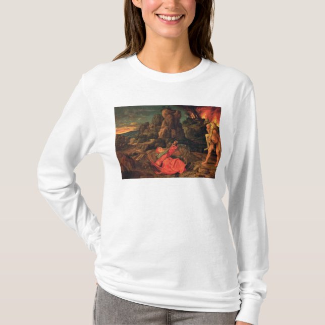 Frestelsen av St Anthony, c.1530 Tee Shirt (Framsida)