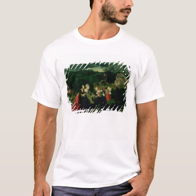 Frestelsen av St Anthony T Shirt (Framsida)