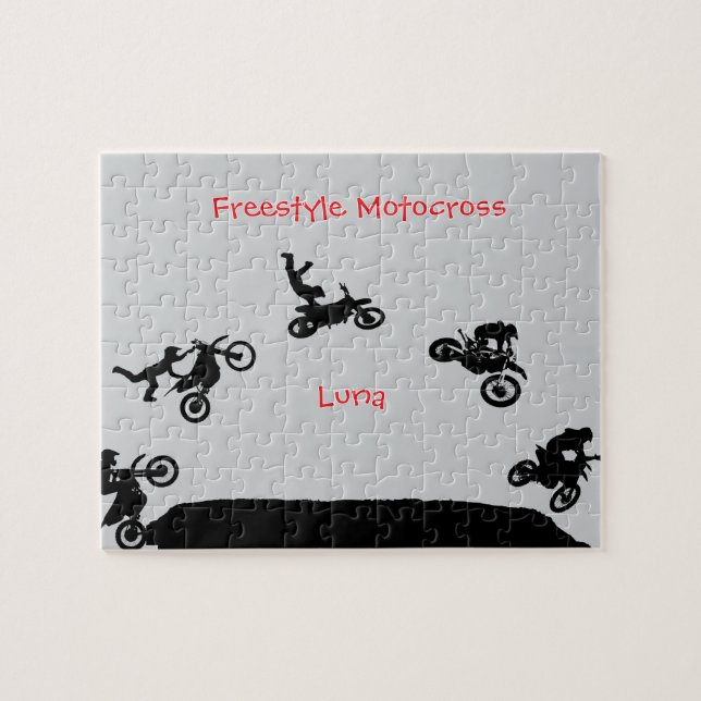 Frestyle Motocross  Pussel (Horisontell)