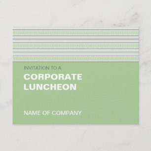 Fret Rand Pistachio Corporate Luncheon Inbjudningar