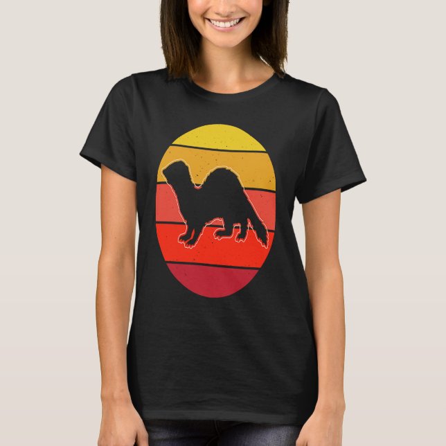 Frettcitat för frett och ägare 4 t shirt (Framsida)