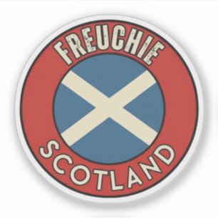 Freuchie, Skottland Klistermärken