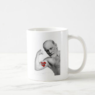 Freud älskar hans mor kaffemugg