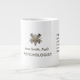 Freud Caricature for Psychologists & Mental Health Jumbo Mugg