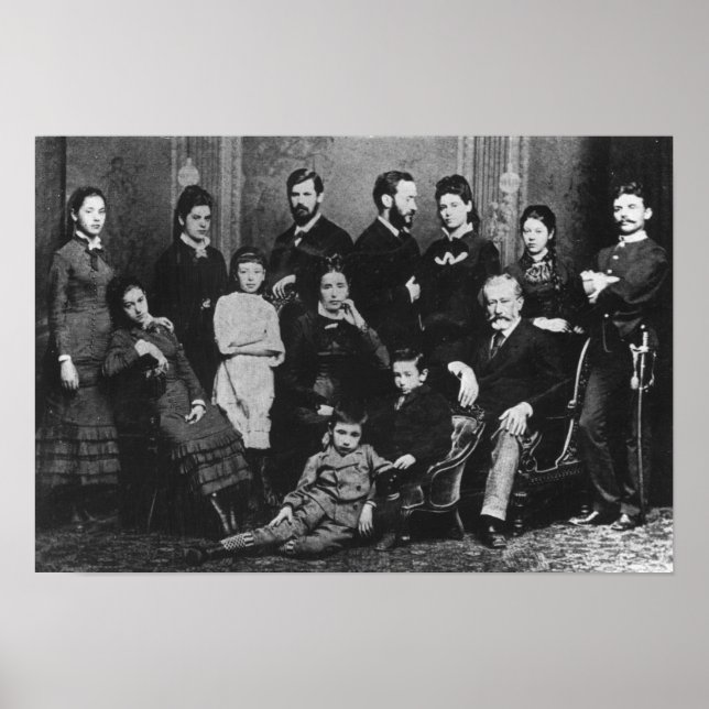 Freud-familjen, 1876 poster (Framsidan)