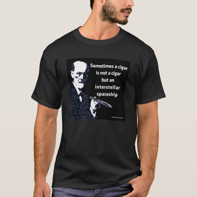 Freud och Asteroider T Shirt (Framsida)