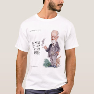 Freud och citat om katter t shirt