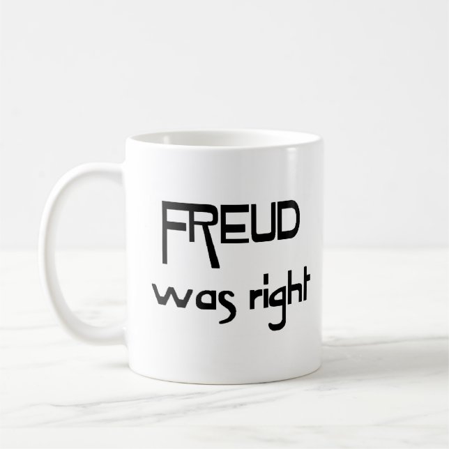Freud var höger kaffemugg (Vänster)