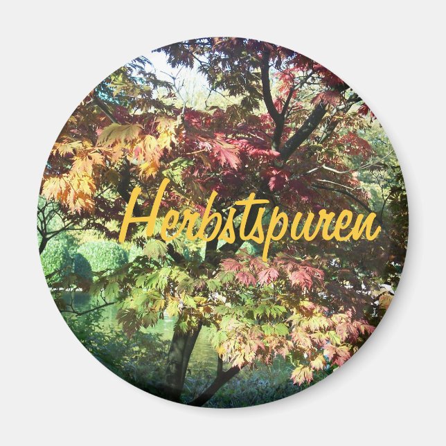 Freude auf den Herbst Magnet (Framsidan)