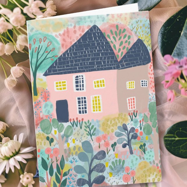 Freude Neuen Haus herzlichen Glückwunsch Garten Kort (Freude Neuen Haus herzlichen Glückwunsch Garten Karte
)