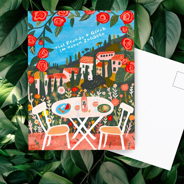 Freude Neuen Haus schöne Landschaft Vykort (Freude Neuen Haus schöne Landschaft Postkarte
)