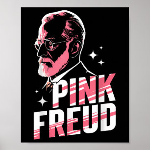 Freudian Rosa Twist Freudian Pun Psychology Smart Poster