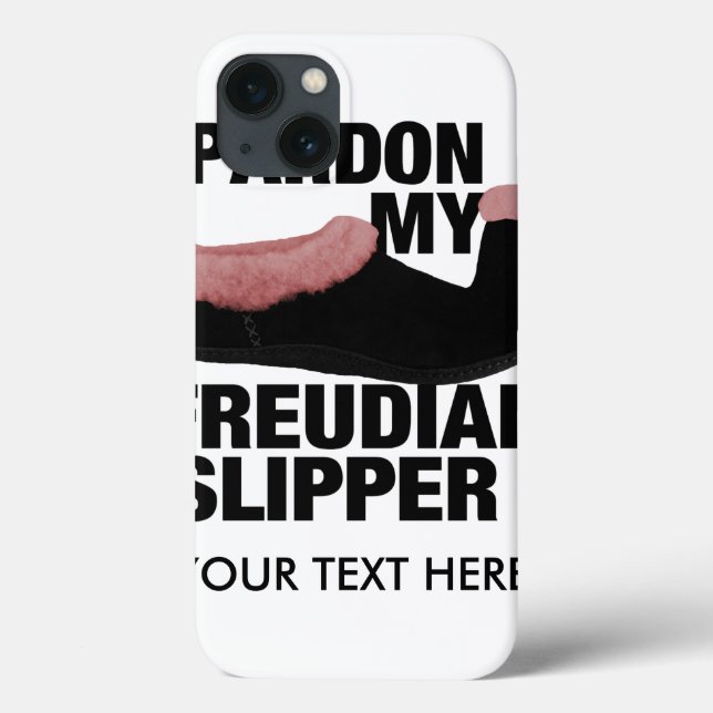 Freudian Slipper anpassningsbar iPad-väska (Baksida)