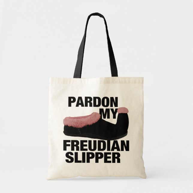 Freudian Slipper bag - välj stil & färg Tygkasse (Framsidan)