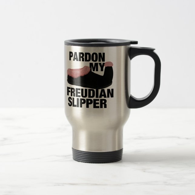 Freudian Slipper mugg - välj stil & färg (Höger)