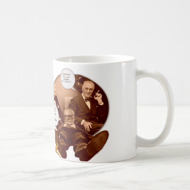 Freudian snedsteg kaffemugg (Höger)