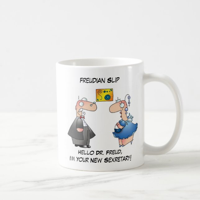 FREUDIAN SNEDSTEG vid April McCallum Kaffemugg (Höger)