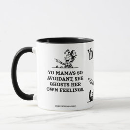 freudian yo mama jokes - Avoidant Mugg