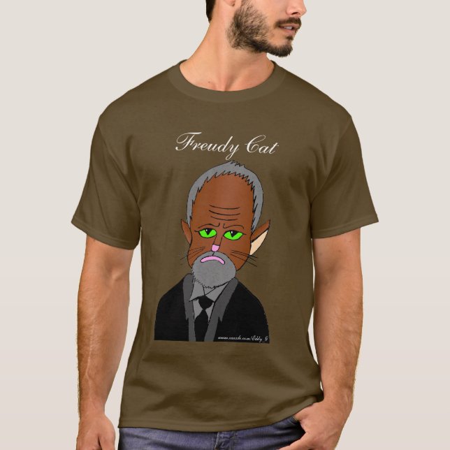 Freudy katt tee (Framsida)