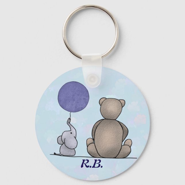 freunde Postkarte Nyckelring (Framsida)