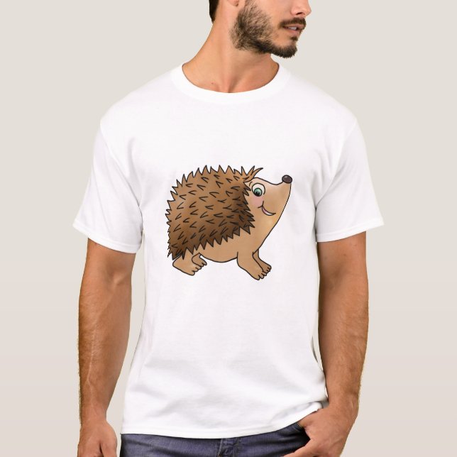 freundlicher Igel T Shirt (Framsida)