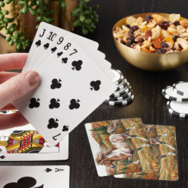 Freya Isländsk häst i höstskog Casinokort