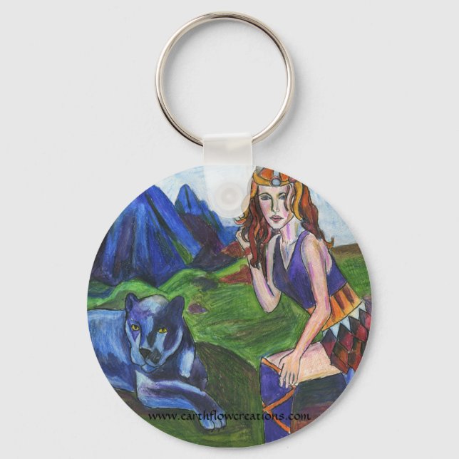 Freya Keychain Nyckelring (Framsida)